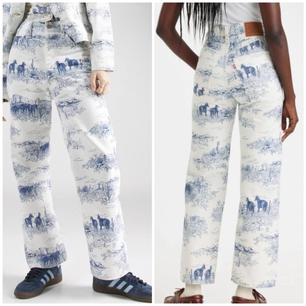 Levi’s Western Toile Ribcage Jeans